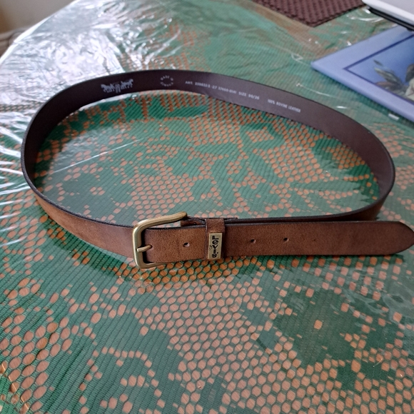 70’s/80’s Brown Multicolor Leather Belt by Levi's main image 1